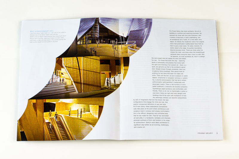 Frank Gehry Booklet Spread 2